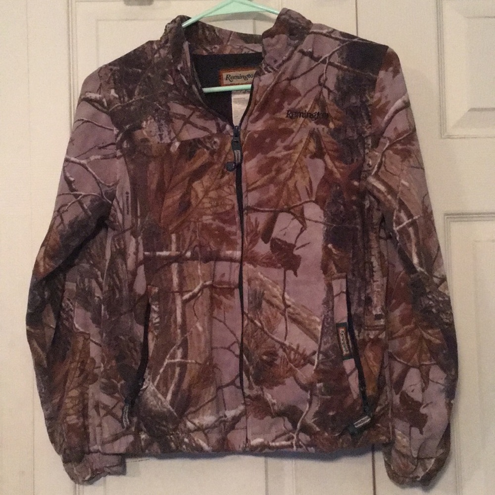 Fleece camp zip up